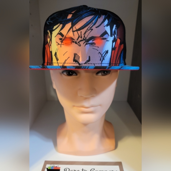 BNWOT Youth Superman Snapback Hat - Picture 1 of 6